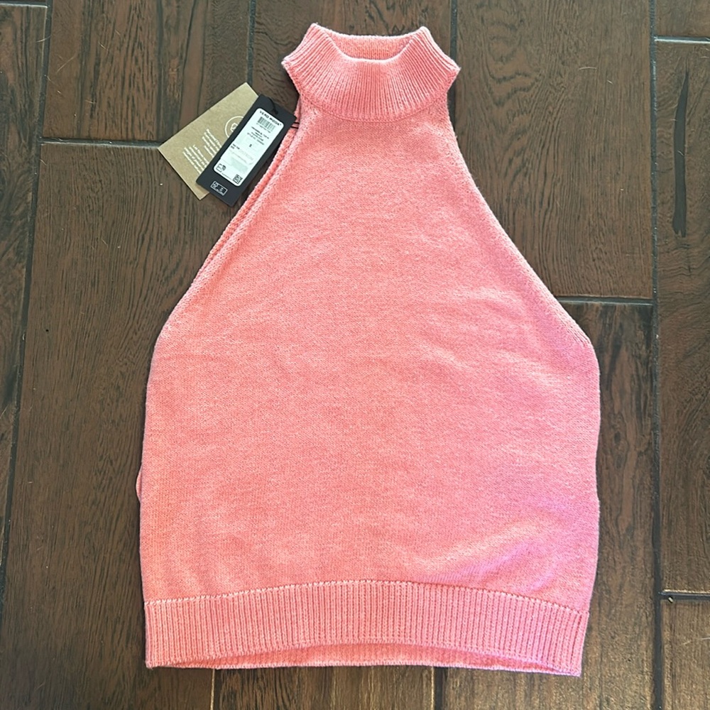 Nordstrom Vera Moda mock neck halter sweater